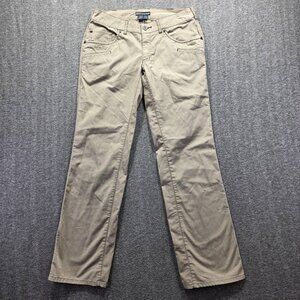 5.11 Tactical Series Pants Womens 8 Khaki Ripstop Tactical Hiking Outdoor